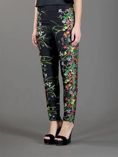 yellow floral gucci pants|Gucci pantsuit for women.